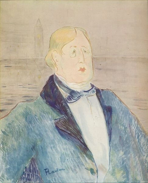 Portrait of Oscar Wilde, 1895. Artist: Henri de Toulouse-Lautrec