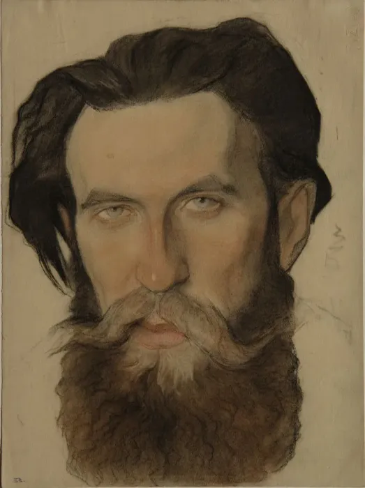 Framed Print : Portrait of Otto Y. Schmidt (1891-1956), 1921-1922. Artist: Andreev, Nikolai Andreevich (1873-1932) Framed Print : Portrait of Otto Y. Schmidt (1891-1956), 1921-1922. Artist: Andreev, Nikolai Andreevich (1873-1932)