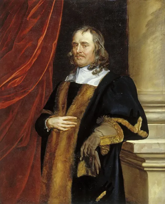 Framed Print : Portrait of P. Lenéve, Alderman of Norwich, 1656-1658. Creator: Peter Lely Framed Print : Portrait of P. Lenéve, Alderman of Norwich, 1656-1658. Creator: Peter Lely