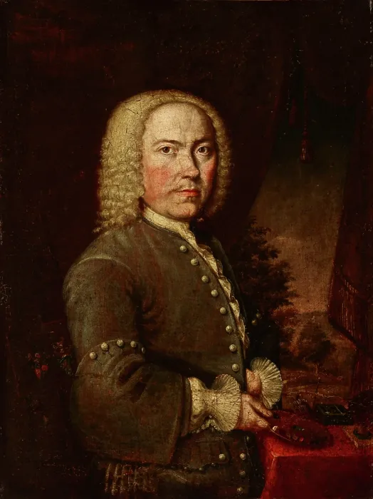 Framed Print : Portrait of a Painter, 4th quarter of 17th century. Creator: Unknown Framed Print : Portrait of a Painter, 4th quarter of 17th century. Creator: Unknown