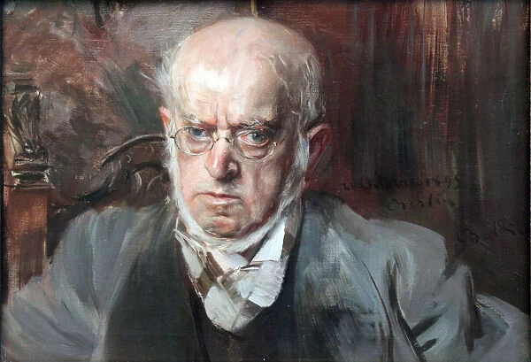 Portrait of the Painter Adolph von Menzel (1815-1905)