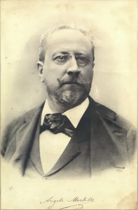 Framed Print : Portrait of the painter Angelo Morbelli (1853-1919), c. 1900. Creator: Anonymous Framed Print : Portrait of the painter Angelo Morbelli (1853-1919), c. 1900. Creator: Anonymous
