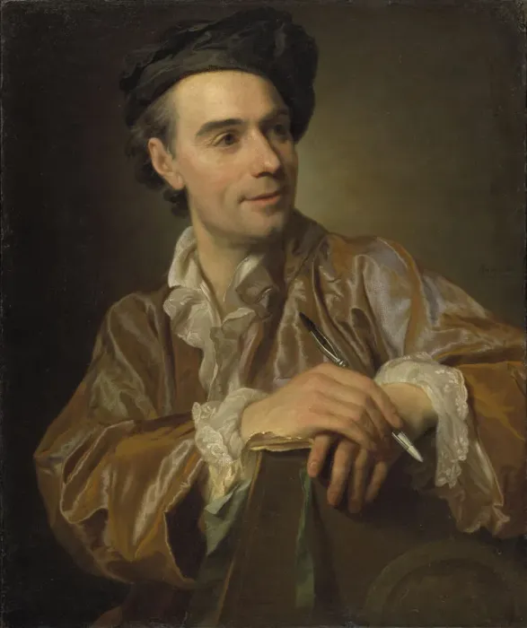 Framed Print : Portrait of the painter Claude-Joseph Vernet (1714-1789), 1767 Framed Print : Portrait of the painter Claude-Joseph Vernet (1714-1789), 1767