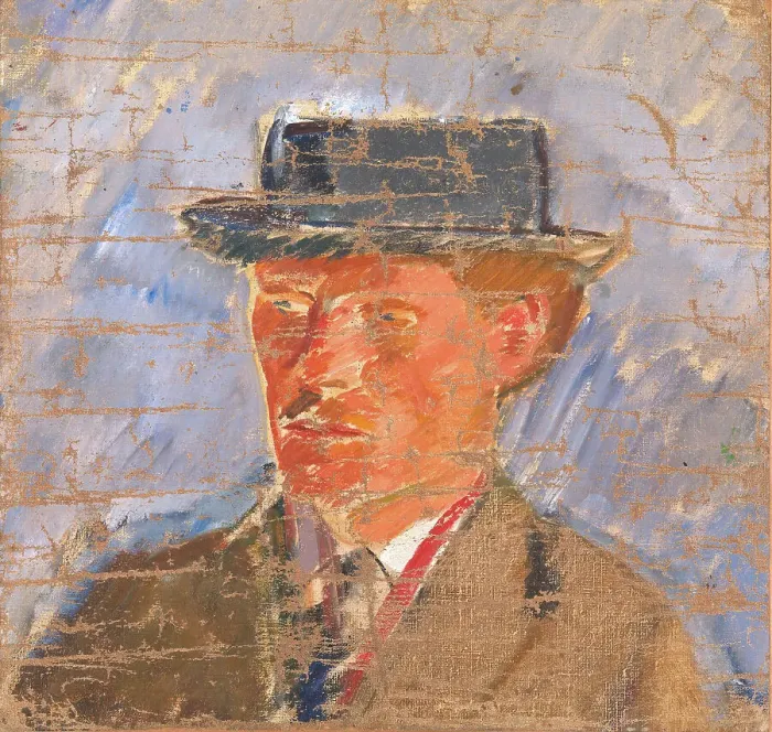 Framed Print : Portrait of the Painter Edvard Weie, 1893-1922. Creator: Karl Isakson Framed Print : Portrait of the Painter Edvard Weie, 1893-1922. Creator: Karl Isakson