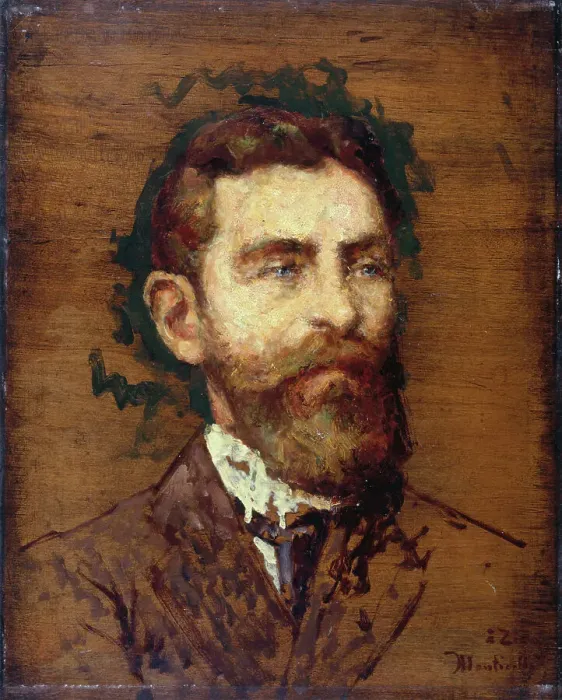 Framed Print : Portrait of painter Félix-Francois Ziem (1821-1911), c.1853. Creator: Monticelli, Adolphe-Thomas-Joseph (1824-1886) Framed Print : Portrait of painter Félix-Francois Ziem (1821-1911), c.1853. Creator: Monticelli, Adolphe-Thomas-Joseph (1824-1886)