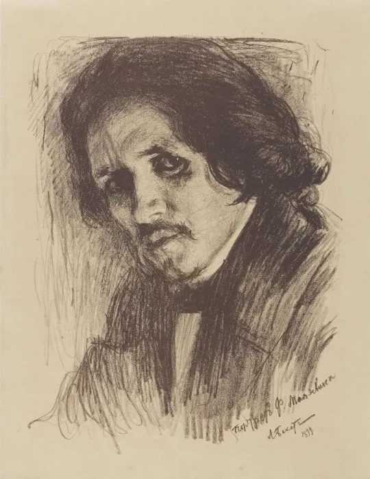 Framed Print : Portrait of the painter Filipp Andreevich Malyavin (1869-1940) Framed Print : Portrait of the painter Filipp Andreevich Malyavin (1869-1940)