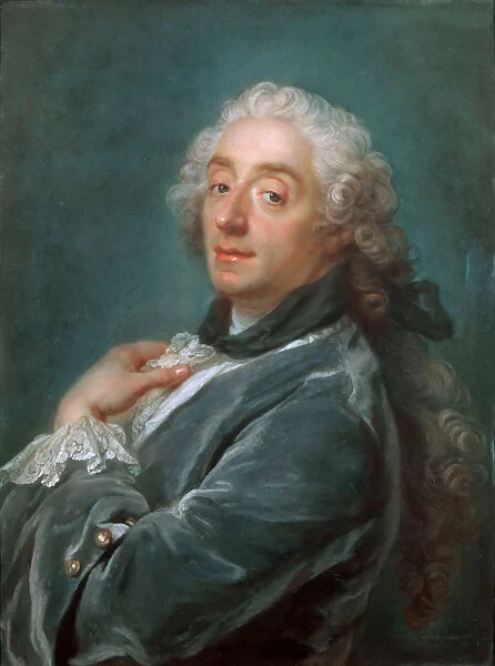 Portrait of the painter Francois Boucher (1703-1770), 1741