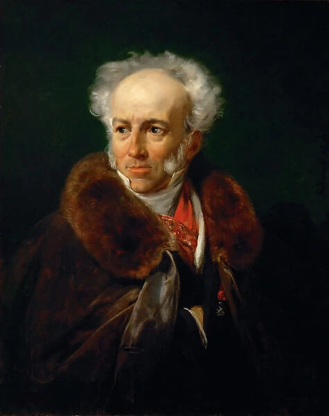 Portrait of the painter Jean-Baptiste Isabey (1767-1855), 1828
