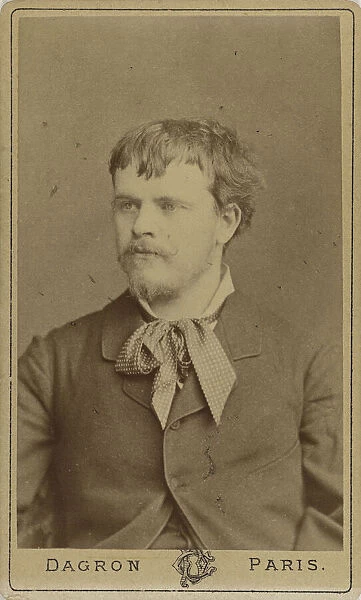 Portrait of the painter Jules Bastien-Lepage (1848-1884), c. 1875