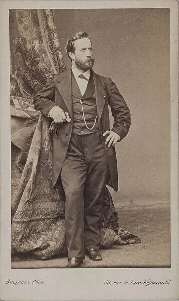 Portrait of the painter Ludwig Knaus (1829-1910). Creator: Bingham