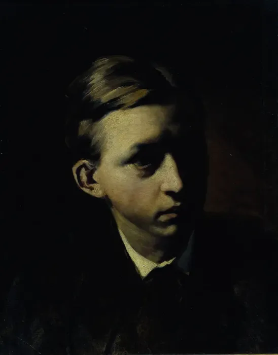Framed Print : Portrait of the painter Nikolai Alexeyevich Kasatkin (1859-1930), 1876. Artist: Perov, Vasili Grigoryevich (1834-1882) Framed Print : Portrait of the painter Nikolai Alexeyevich Kasatkin (1859-1930), 1876. Artist: Perov, Vasili Grigoryevich (1834-1882)