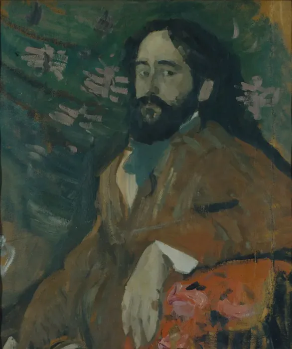Framed Print : Portrait of the painter Nikolay Milioti (1874-1962), 1908. Artist: Sapunov, Nikolai Nikolayevich (1880-1912) Framed Print : Portrait of the painter Nikolay Milioti (1874-1962), 1908. Artist: Sapunov, Nikolai Nikolayevich (1880-1912)