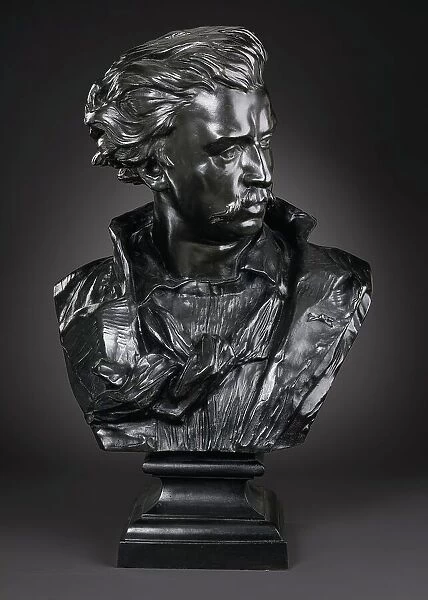 Portrait of the Painter Thomas Couture, 1848. Creator: Jean Baptiste Clésinger