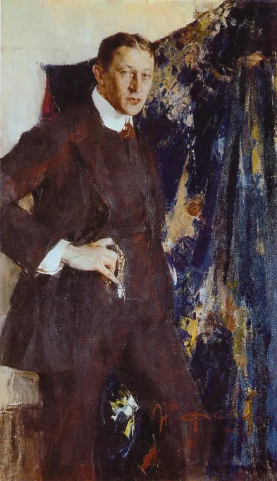 Framed Print : Portrait of the painter Vitaly Tikhov (1876-1939), 1916. Creator: Nikolay Feshin Framed Print : Portrait of the painter Vitaly Tikhov (1876-1939), 1916. Creator: Nikolay Feshin