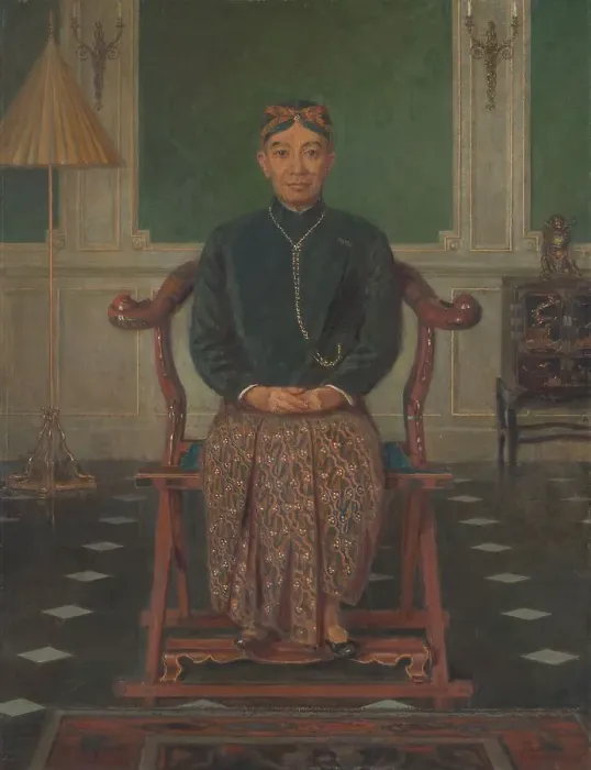 Framed Print : Portrait of Pangeran Ario Soejono, minister without portfolio in the war cabinet, London, c1940. Creator: Anton Abraham van Anrooy Framed Print : Portrait of Pangeran Ario Soejono, minister without portfolio in the war cabinet, London, c1940. Creator: Anton Abraham van Anrooy