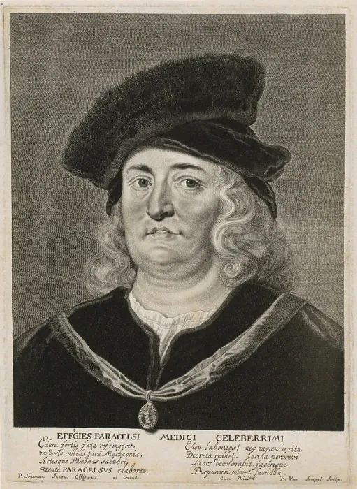 Framed Print : Portrait of Paracelsus, c. 1640. Creator: Sompel, Pieter van (1600-after 1644) Framed Print : Portrait of Paracelsus, c. 1640. Creator: Sompel, Pieter van (1600-after 1644)