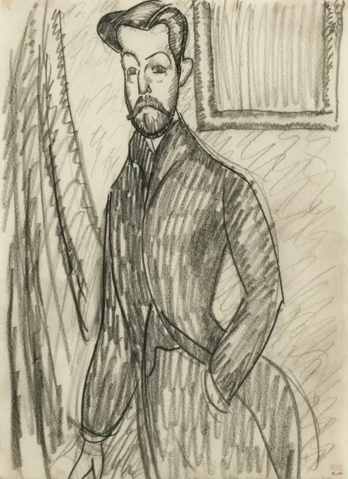 Framed Print : Portrait of Paul Alexandre (1881-1968) Framed Print : Portrait of Paul Alexandre (1881-1968)