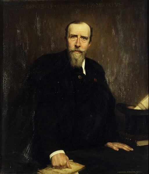Portrait de Paul Deroulede (1846-1914), 1906. Creator: Ferrier