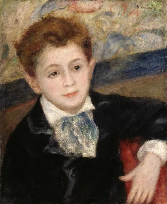 Framed Print : Portrait of Paul Meunier, c1877. Creator: Renoir, Pierre Auguste (1841-1919) Framed Print : Portrait of Paul Meunier, c1877. Creator: Renoir, Pierre Auguste (1841-1919)