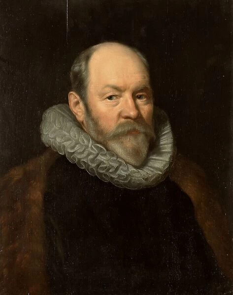 Portrait of Paulus Cornelisz van Beresteyn (1548-1625), in or after 1617. Creator: Workshop of Michiel Jansz van Mierevelt
