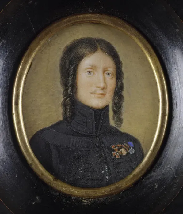 Framed Print : Portrait of Pavel Logginovich Mounsey (1783-1815) Framed Print : Portrait of Pavel Logginovich Mounsey (1783-1815)