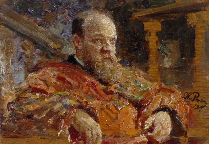 Framed Print : Portrait of Pavel Viktorovich Delarov (1851-1913), 1910. Artist: Repin, Ilya Yefimovich (1844-1930) Framed Print : Portrait of Pavel Viktorovich Delarov (1851-1913), 1910. Artist: Repin, Ilya Yefimovich (1844-1930)