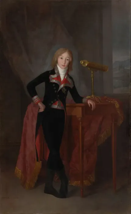Framed Print : Portrait of Pedro de Alcantara Tellez-Giron y Alfonso-Pimentel (1786-1851), Prince of Anglona, 1798 Framed Print : Portrait of Pedro de Alcantara Tellez-Giron y Alfonso-Pimentel (1786-1851), Prince of Anglona, 1798