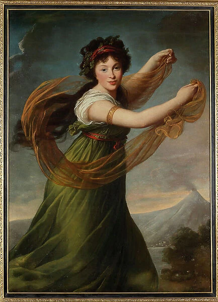 Portrait of Pelagia Sapieha (1775-1846) née Potocka, 1794. Creator: Vigée Le Brun, Louise Élisabeth (1755-1842)