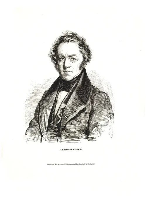 Framed Print : Portrait of Peter Joseph von Lindpaintner (1791-1856), 1836 Framed Print : Portrait of Peter Joseph von Lindpaintner (1791-1856), 1836