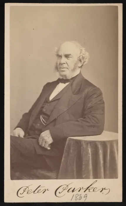 Framed Print : Portrait of Peter Parker (1804-1888), 1869. Creator: Augustus Marshall Framed Print : Portrait of Peter Parker (1804-1888), 1869. Creator: Augustus Marshall