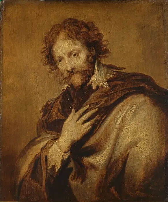 Framed Print : Portrait of Peter Paul Rubens (1577-1640), c.1630-c.1650. Creator: Unknown Framed Print : Portrait of Peter Paul Rubens (1577-1640), c.1630-c.1650. Creator: Unknown
