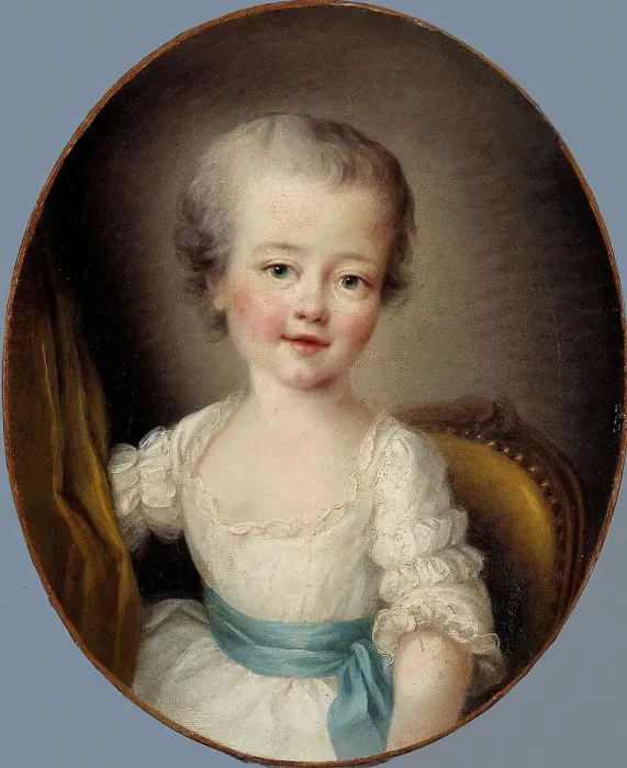 Framed Print : Portrait de petite fille en robe blanche, dite Alexandrine Lenormant d'Etiolles. Creator: Francois Hubert Drouais Framed Print : Portrait de petite fille en robe blanche, dite Alexandrine Lenormant d'Etiolles. Creator: Francois Hubert Drouais
