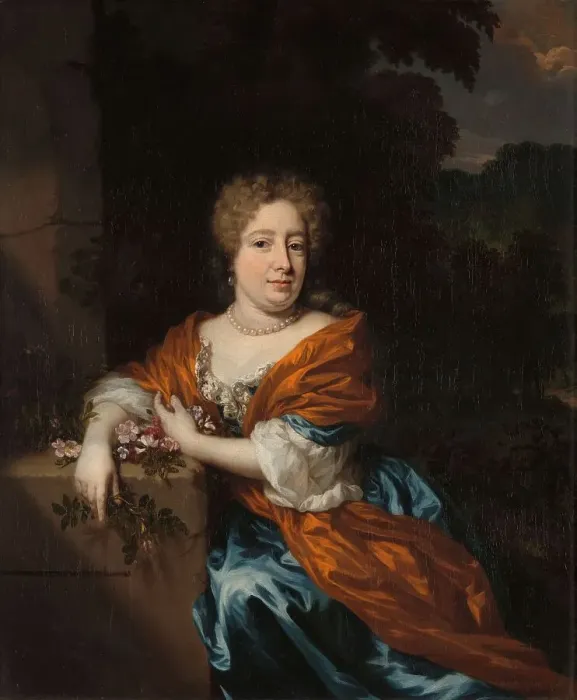 Framed Print : Portrait of Petronella Dunois, 1677-1685. Creator: Nicolaes Maes Framed Print : Portrait of Petronella Dunois, 1677-1685. Creator: Nicolaes Maes