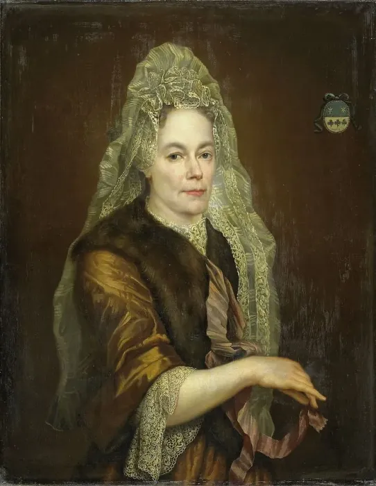 Framed Print : Portrait of Petronella Kettingh (1632-1707), Wife of Diederik van Hogendorp, c.1690. Creator: Unknown Framed Print : Portrait of Petronella Kettingh (1632-1707), Wife of Diederik van Hogendorp, c.1690. Creator: Unknown