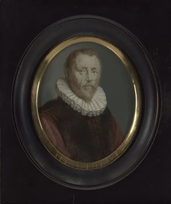 Framed Print : Portrait of Petrus Hogerbeets, 1700-1720. Creator: Arnoud van Halen Framed Print : Portrait of Petrus Hogerbeets, 1700-1720. Creator: Arnoud van Halen