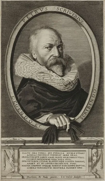 Framed Print : Portrait of Petrus Scriverius, 1626. Creator: Jan van de Velde II Framed Print : Portrait of Petrus Scriverius, 1626. Creator: Jan van de Velde II