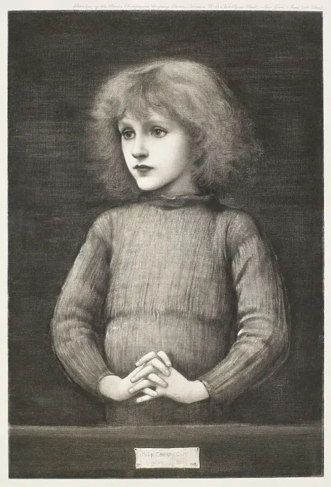 Framed Print : Portrait of Philip Comyns-Carr, 1882, (1900). Creator: Unknown Framed Print : Portrait of Philip Comyns-Carr, 1882, (1900). Creator: Unknown