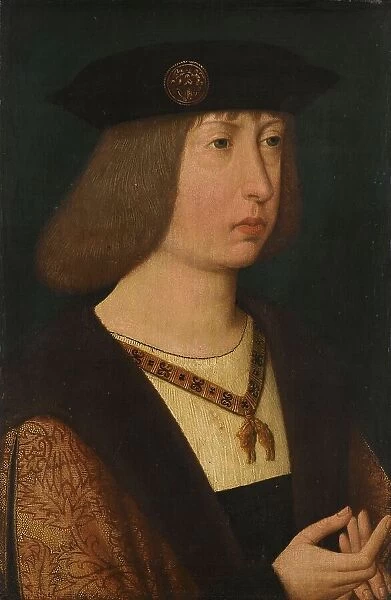Portrait of Philip the Fair, Duke of Burgundy, c.1500. Creator: Anon