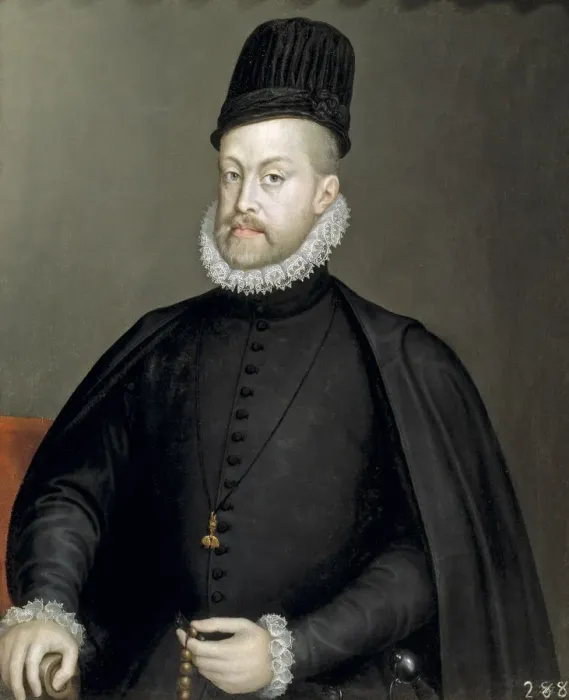 Framed Print : Portrait of Philip II (1527-1598), King of Spain and Portugal, 1565. Artist: Anguissola, Sofonisba (ca. 1532-1625) Framed Print : Portrait of Philip II (1527-1598), King of Spain and Portugal, 1565. Artist: Anguissola, Sofonisba (ca. 1532-1625)