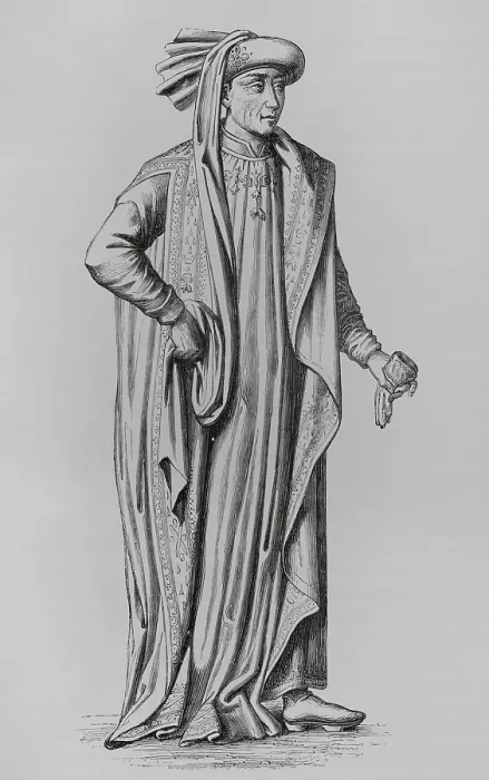 Framed Print : Portrait of Philip III the Good (1396-1467), Duke of Burgundy, 1878. Creator: Unknown Framed Print : Portrait of Philip III the Good (1396-1467), Duke of Burgundy, 1878. Creator: Unknown