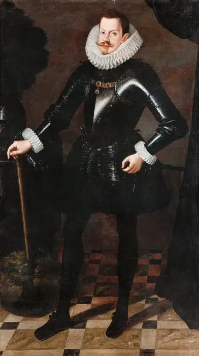 Framed Print : Portrait of Philip III of Spain (1578-1621), King of Spain and Portugal, c. 1617. Artist: Polanco, Andres Lopez (?-1641) Framed Print : Portrait of Philip III of Spain (1578-1621), King of Spain and Portugal, c. 1617. Artist: Polanco, Andres Lopez (?-1641)