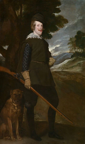 Portrait of Philip IV, c. 1632. Creator: Workshop of Diego Velázquez