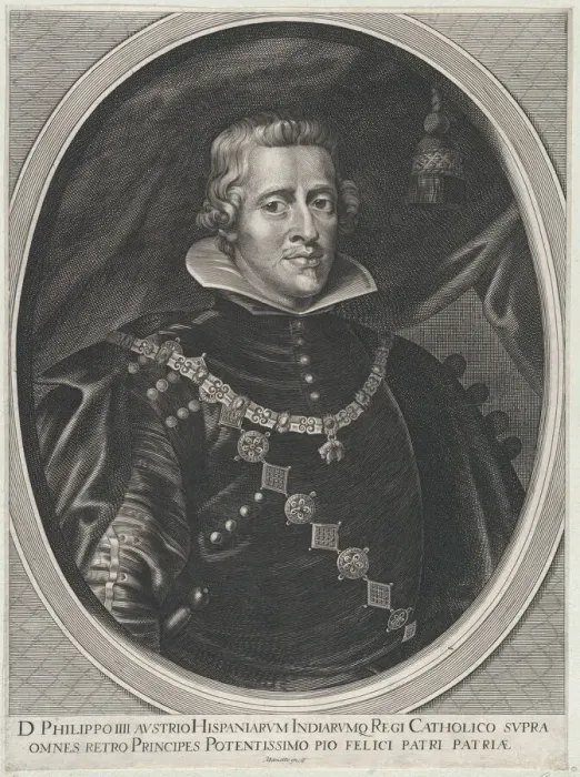 Framed Print : Portrait of Philip IV, ca. 1650-1700. Creator: Anon Framed Print : Portrait of Philip IV, ca. 1650-1700. Creator: Anon
