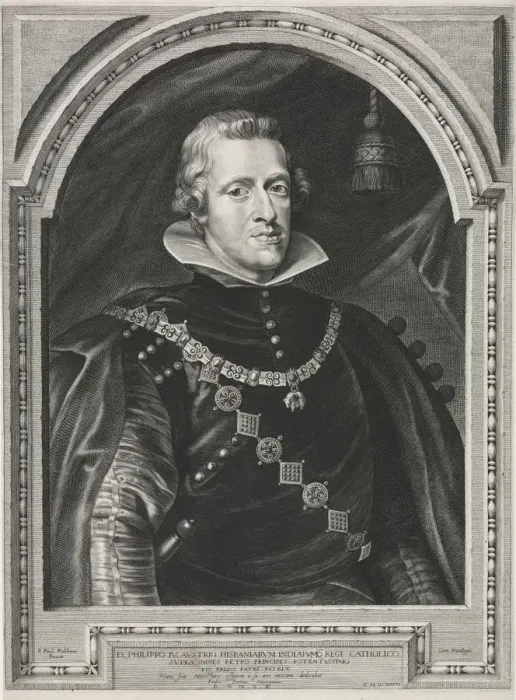 Framed Print : Portrait of Philip IV. Creator: Paulus Pontius (Flemish, 1603-1658) Framed Print : Portrait of Philip IV. Creator: Paulus Pontius (Flemish, 1603-1658)