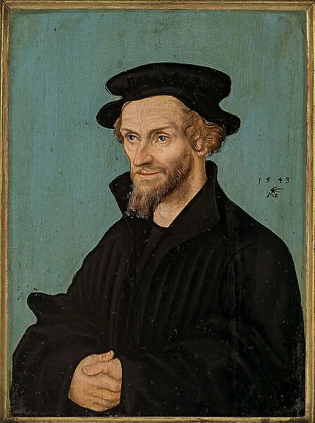 Portrait of Philip Melanchthon (1497-1560), 1543. Creator: Cranach, Lucas, the Elder (1472-1553)
