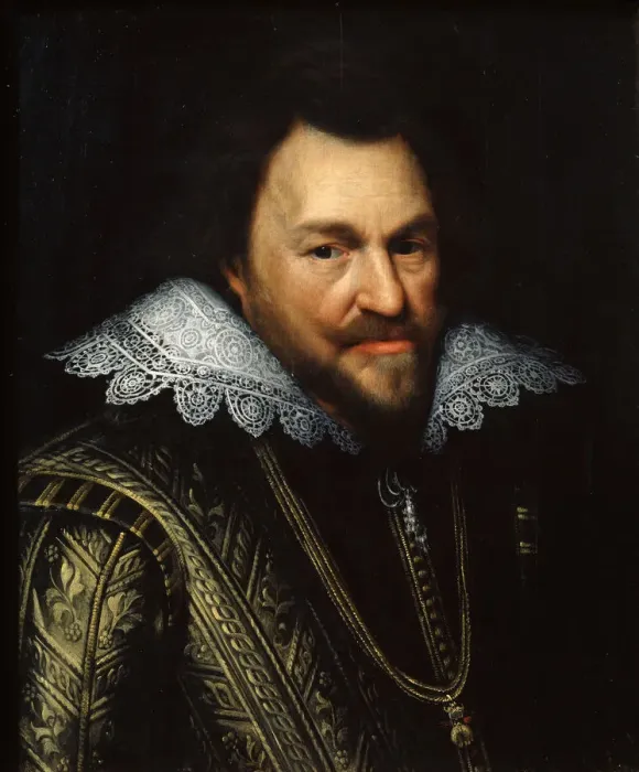 Framed Print : Portrait of Philip William, Prince of Orange, late 17th or early 18th century(?). Artist: Dutch Master Framed Print : Portrait of Philip William, Prince of Orange, late 17th or early 18th century(?). Artist: Dutch Master