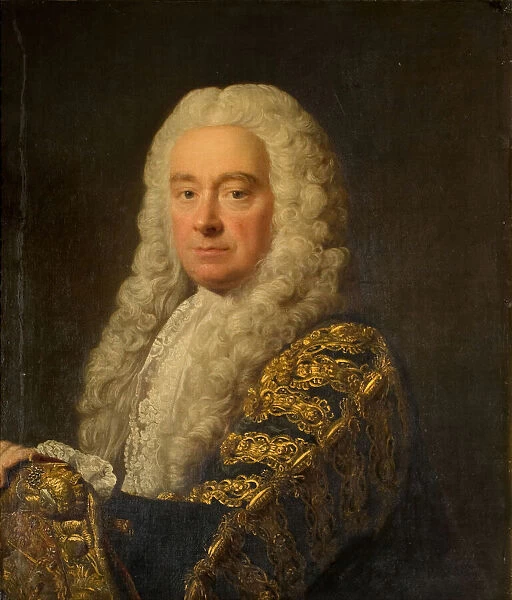 Portrait of Philip Yorke, 1st Earl of Hardwicke, 1750-64. Creator: Allan Ramsay