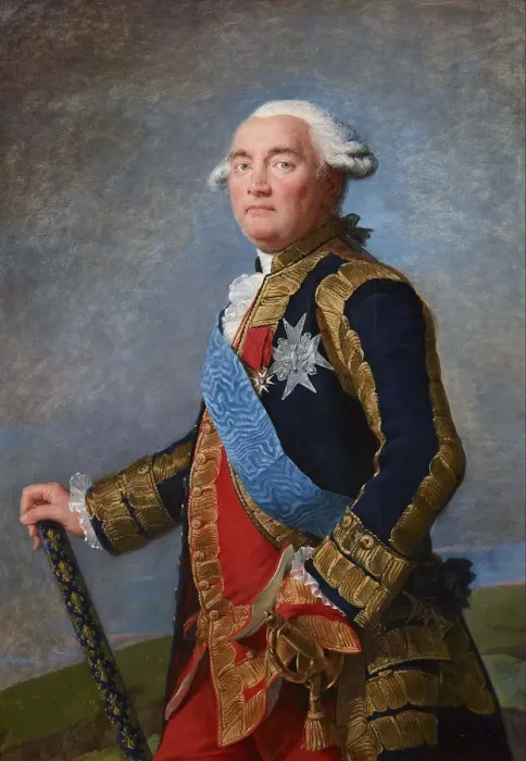 Framed Print : Portrait of Philippe Henri, marquis de Segur (1724-1801), c Framed Print : Portrait of Philippe Henri, marquis de Segur (1724-1801), c