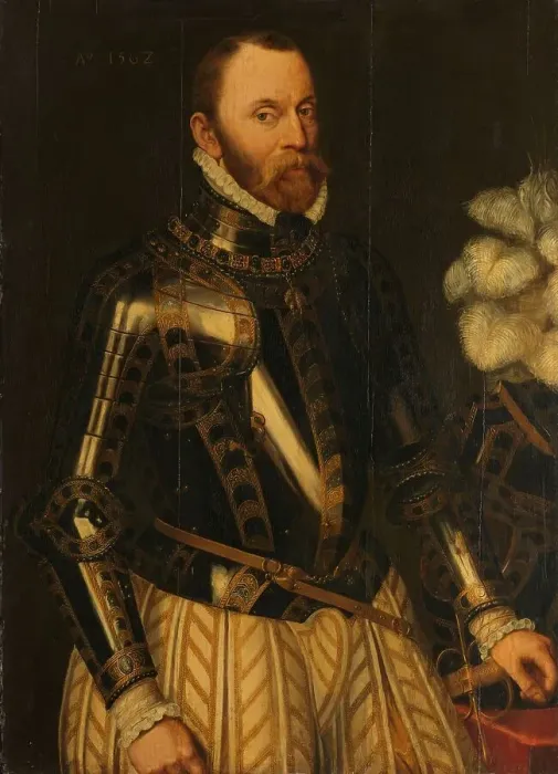 Framed Print : Portrait of Philippe de Montmorency, Count of Horne, Admiral of the Netherlands, Member of the Counc Creator: Anthonis Mor (copy after) Framed Print : Portrait of Philippe de Montmorency, Count of Horne, Admiral of the Netherlands, Member of the Counc Creator: Anthonis Mor (copy after)