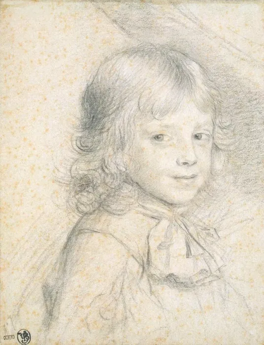 Framed Print : Portrait of Philippe de Savoie as a Child, 1660s-1670s Framed Print : Portrait of Philippe de Savoie as a Child, 1660s-1670s
